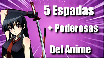 ¿Cuál es el arma más poderosa del anime?