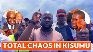 Total Chaos!!! Ruto's Goons Storm Kisume Chases Away Those Pitching Linda Mwananchi Tents