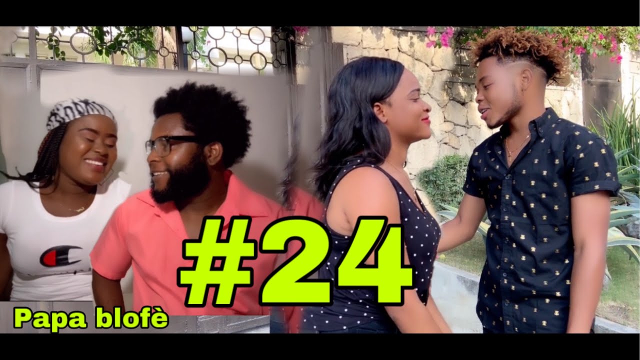 Papa blofè #24 vin gade sak rive papa nana ,  Lay kwaze Djemsly ak nana vin gade sak pase 😂😂😂