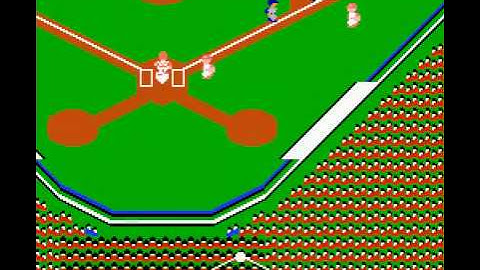NES Major League Baseball - batter reaches home via ridiculous throwing error