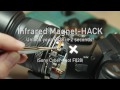 Sony Cybershot F828 Magnet Infrared Hack in 2 seconds!