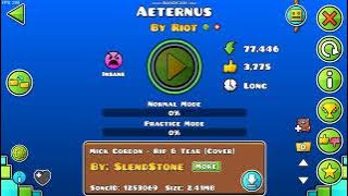 Aeternus, but when I get 1%, the video ends