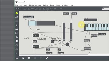 Max Msp Simple MIDI Drum Machine Tutorial 4