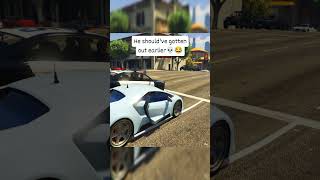He should have left earlier 💀😂 #gta #gta5 #gtav #short #shorts