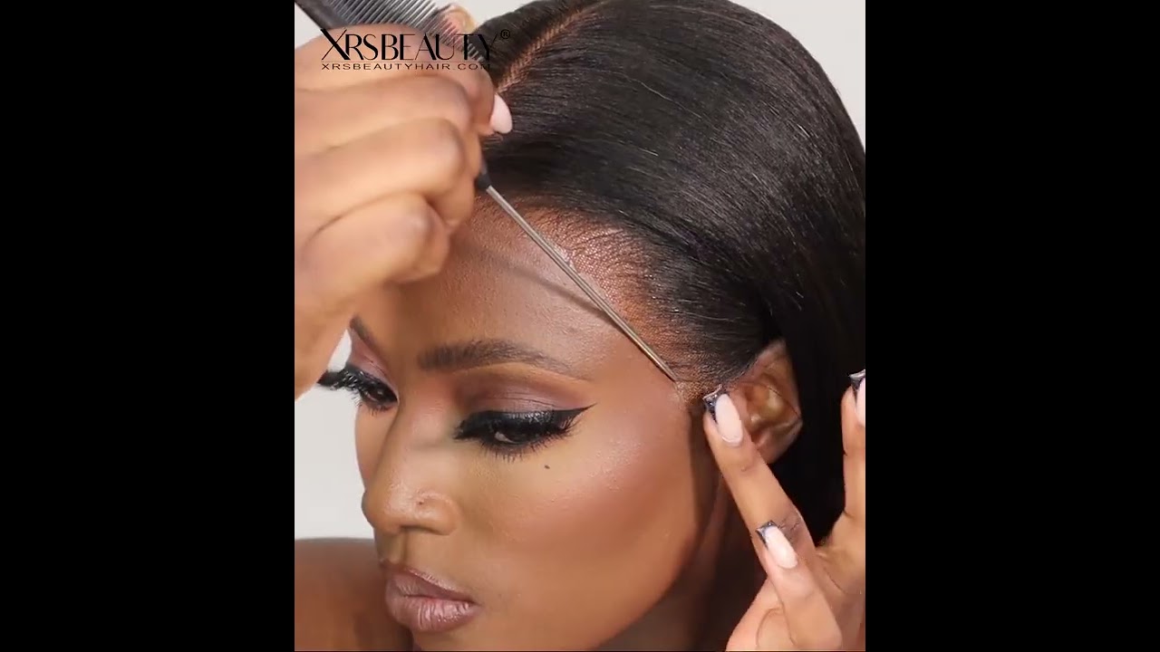 😱OMG! BEST YAKI STRAIGHT HAIR | CLEAN HAIRLINE| NO PLUCKING NEEDED! |XRSBEAUTYHAIR | beautybybemi