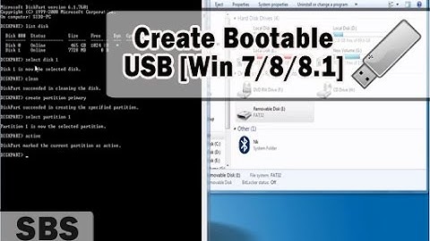 How to make Bootable USB pendrive for Windows[7/8/8.1] - The BEST Tutorial !!
