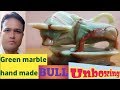 Green marble hand made (Bull) Green marble hand made (Bull)