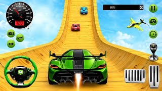 Superhero Car Stunt Mega Ramps - Impossible GT Car Driving Tracks 3D - Android GamePlay screenshot 1