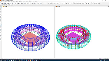 Model & Design Trials of a Football Stadium in SAP2000 Part-2