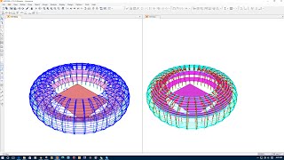 Model & Design Trials of a Football Stadium in SAP2000 Part-2