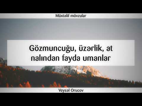 Gözmuncuğu,üzərlik,at nalından fayda umanlar || Veysəl Orucov [Veysel Orucov]