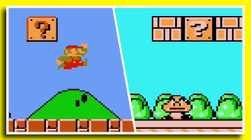 Super Mario Bros. 1 Remade in Super Mario Bros. 3!