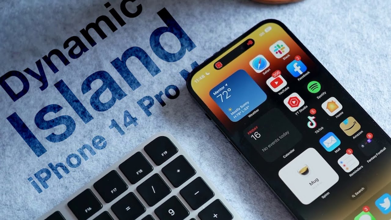 Dynamic Island on iPhone 14 Pro Max // An In-Depth Look! - YouTube