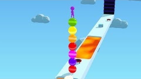 Stack Rider -3D Walkthrough All Levels | New Ball - Gameplay