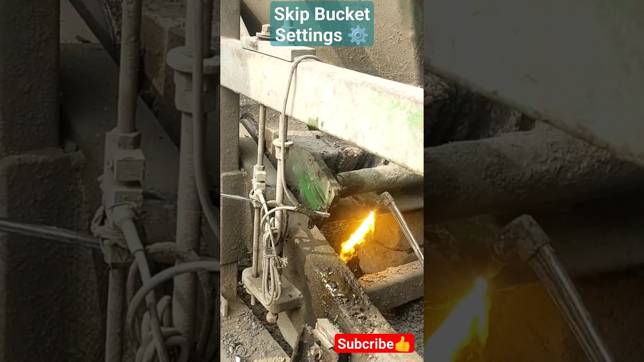 Preventive maintenance of skip bucket batching plant 