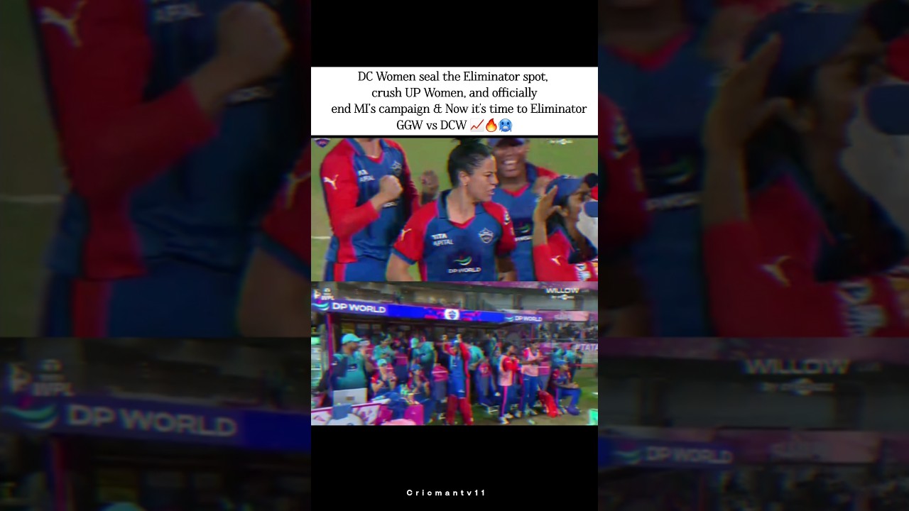 DC Women Qualify for Eliminator | MI Knocked Out After UP Loss | Cricman TV 