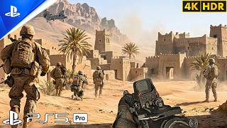(PS5) US Forces Attack Saddam Hussein Palace | Realistic Gameplay [4K 60FPS] Call of Duty