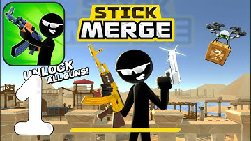 Stick Merge - Part 1 GamePlay Walkthrough IOS, Android