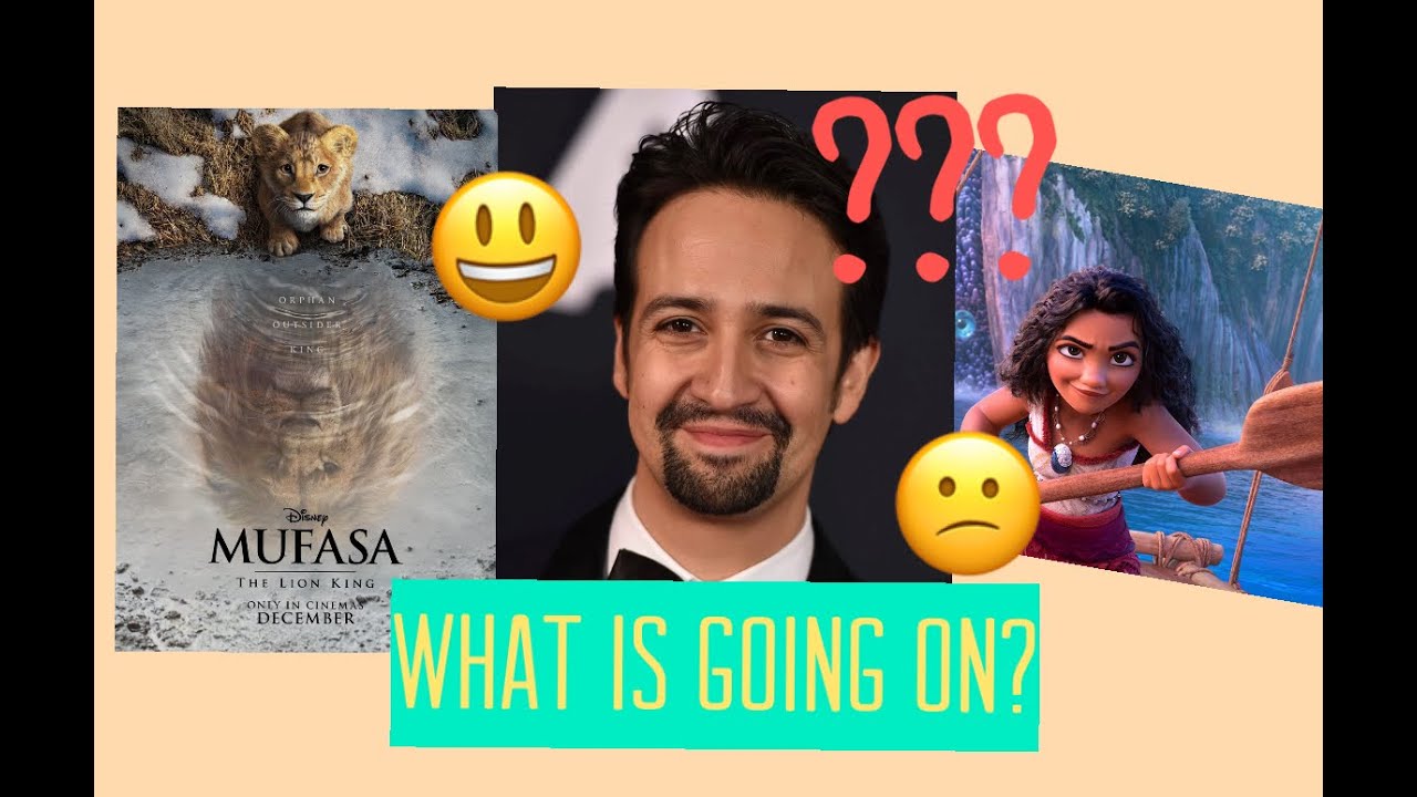 Lin Manuel Miranda is writing songs for the new Mufasa movie... but not