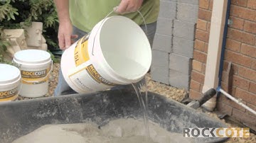 Rendering Brick Walls with Rockcote