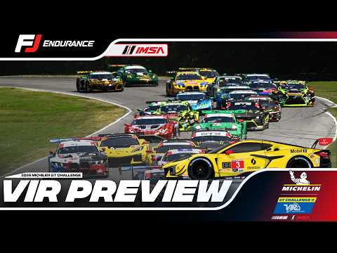 Pure GT Racing at VIR! | 2026 IMSA Michelin GT Challenge PREVIEW