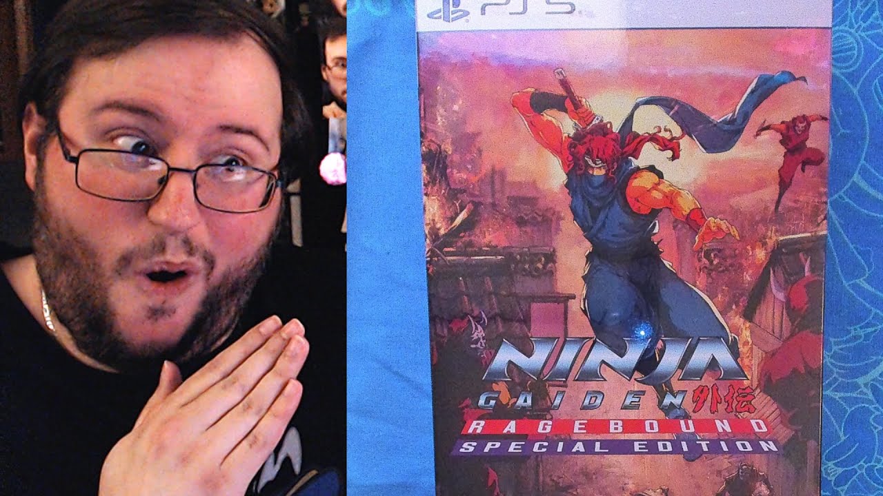 Ninja Gaiden Ragebound Special Edition for PlayStation 5 UNBOXING