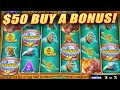 I CAN'T STOP BUYING $50 BONUES ON RAGING RHINO DELUXE! ★ LIVE PLAY ★ BIG WINS! ➜ VEGAS 2020