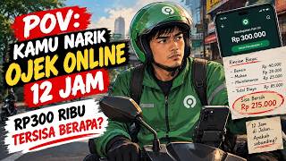 POV: Kamu Jadi Driver Ojol Selama 12 Jam — Untung atau Cuma Capek?