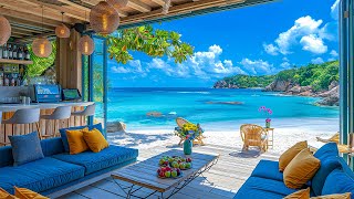 Tropical Morning Serenade - Smooth Bossa Nova Instrumental Music And Ocean Waves For Relaxation