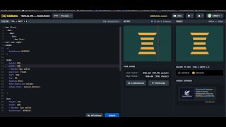 Css Battle 44 Stripes