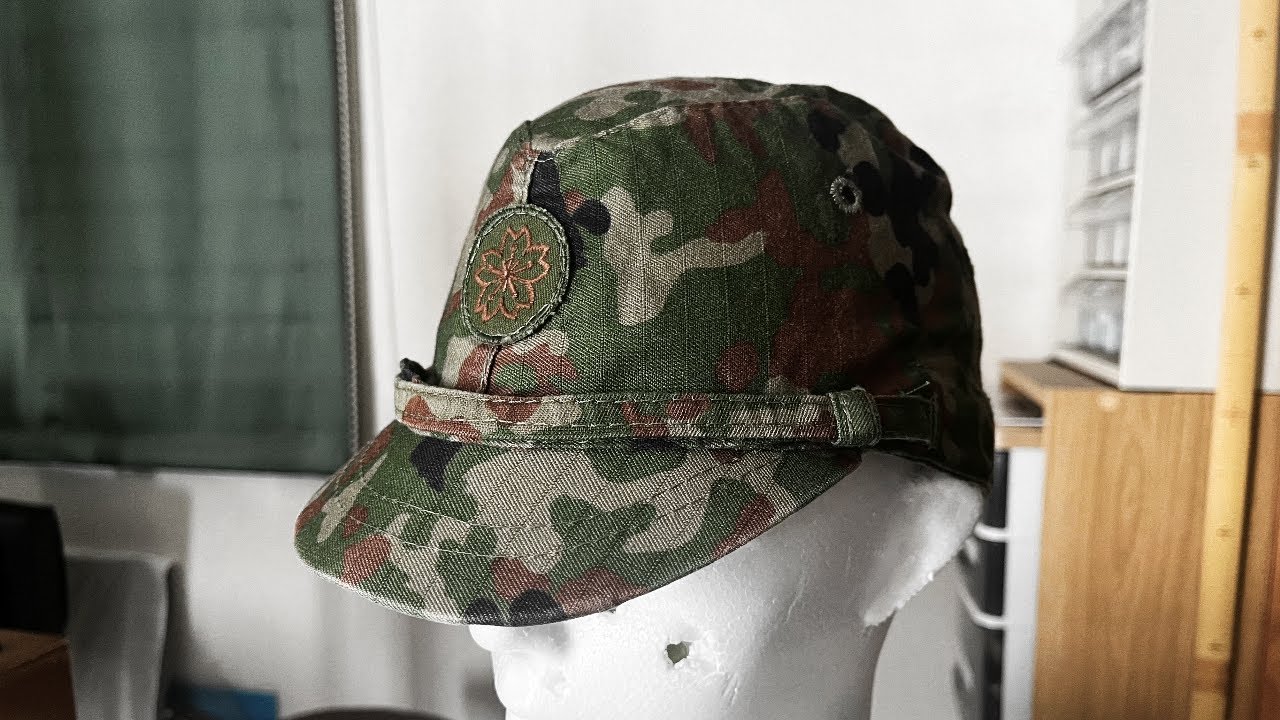 縫製】昔の戦闘帽を再現 Reproducing the old combat cap - YouTube