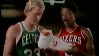 Watch it: Classic sneaker commercial reveals the moment basketball legends Larry  Bird and 'Magic' Johnson went from bitter rivals to best friends