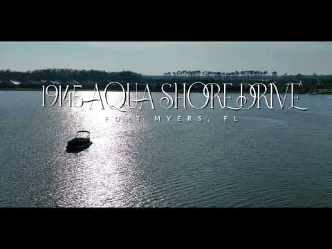 19145 Aqua Shore Dr, Fort Myers, FL home video tour