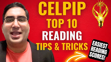 10 BEST CELPIP READING Tips and Tricks - Summarized! Score 10+ Easily!