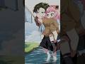 Anya x damian  shorts anime  spyxfamily anya damian youtubeshorts fyp love edit viral