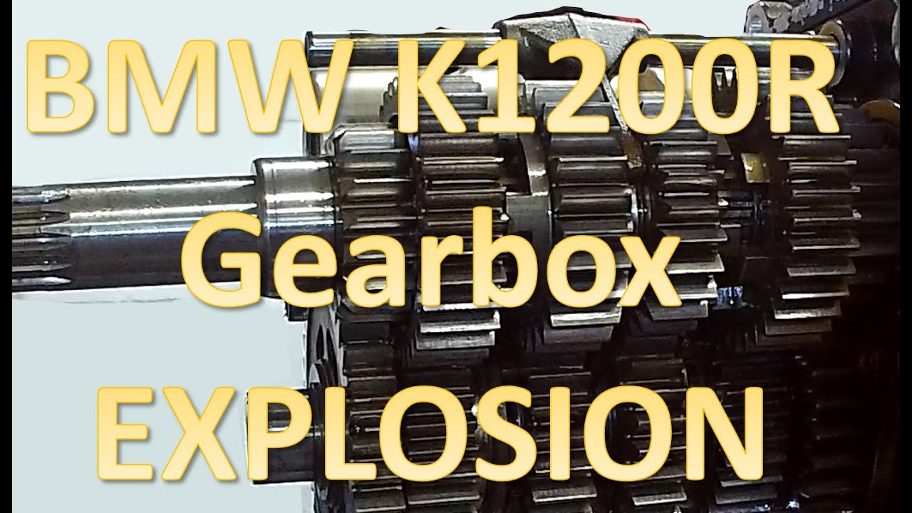 BMW K1200R Sport Gearbox Removal and Repair - YouTube