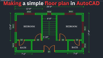 AutoCAD Floor Plan Tutorial: A Beginner