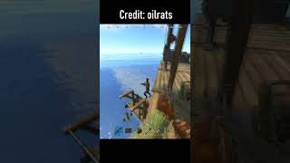 He Had The Smartest Strategy To Go Deep On Their Boat Base In Rust #shorts #gaming #rust