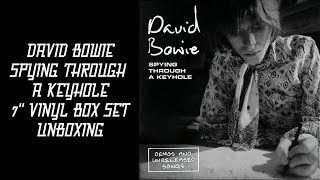 デヴィッド・ボウイ『スパイイング・スルー・ア・キーホール』レコード DAVID BOWIE - SPYING THROUGH A KEYHOLE - 7