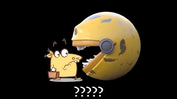 11 Robot Pacman vs Rudolf "Screaming " [Part 5] - Sound Variations in 37 Seconds