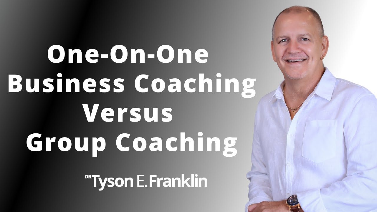 One-On-One Business Coaching Versus Group Coaching - YouTube
