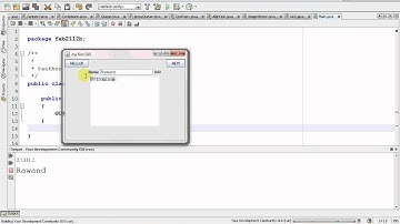 Tut 010 - GUI in Java JTextArea
