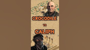 Crocodile vs Caliph | Stronghold Crusader: DE #strongholdcrusader #gameplay #rts #fireflystudios