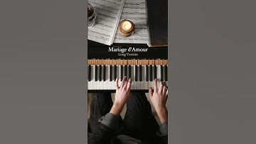 Thumbnail of What emotion does this make you feel? 🤍 Mariage d‘Amour - Paul de Senneville #piano #romantic