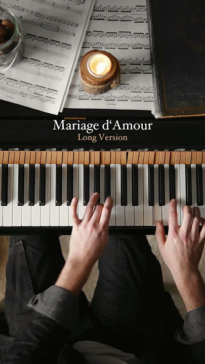 What emotion does this make you feel? 🤍 Mariage d‘Amour - Paul de Senneville #piano #romantic