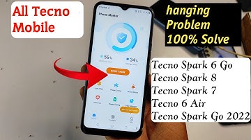 All Tecno Mobile Hanging Problem Solution | Tecno Mobile lag Problem Solution