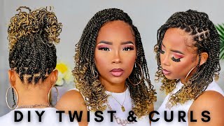 Kinky Twist With Marley Hair | Karrill DaDiva