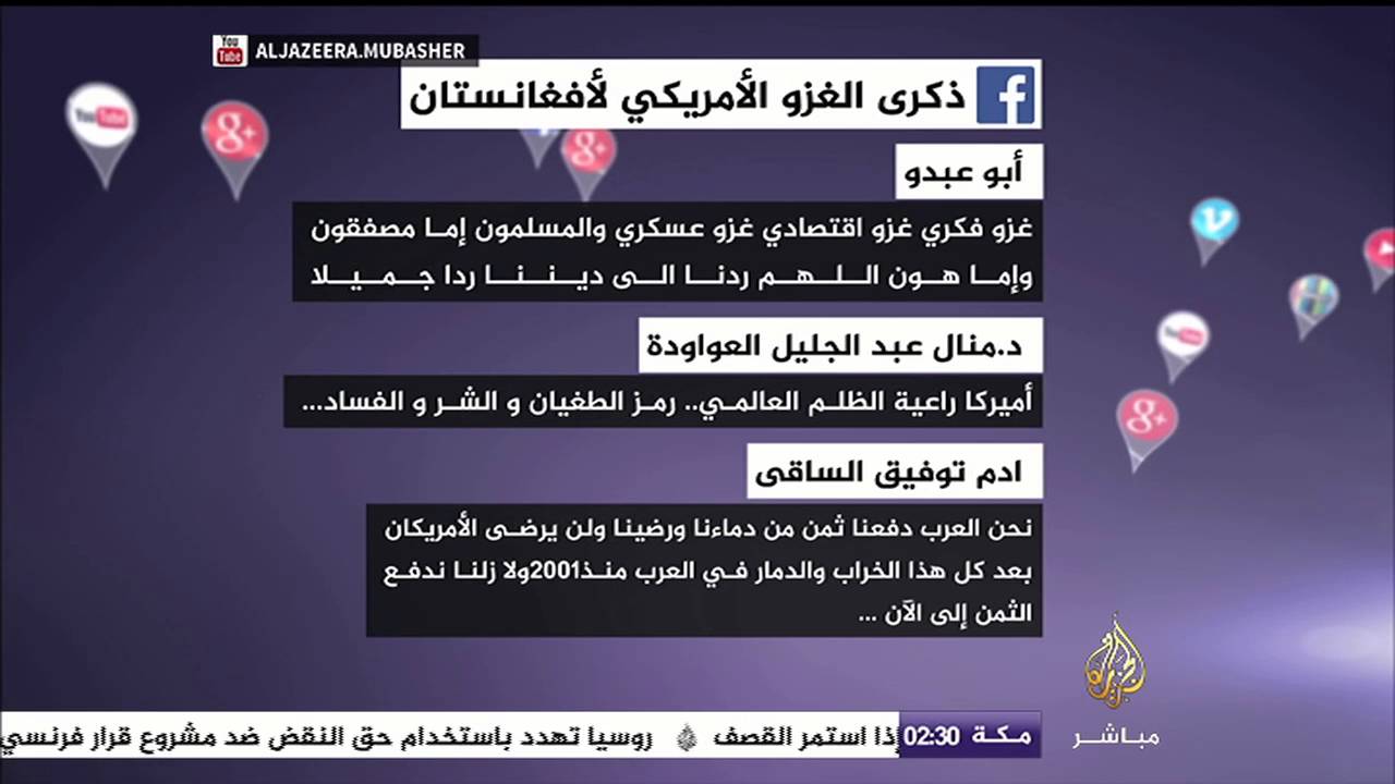 ذكرى الغزو الأمريكي لأفغانستان