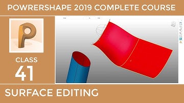 PowerShape 2019 Tutorial # 41 SURFACE EDITING OPTIONS - Urdu/Hindi