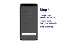 How to manage account authority on the My Telstra App screenshot 4